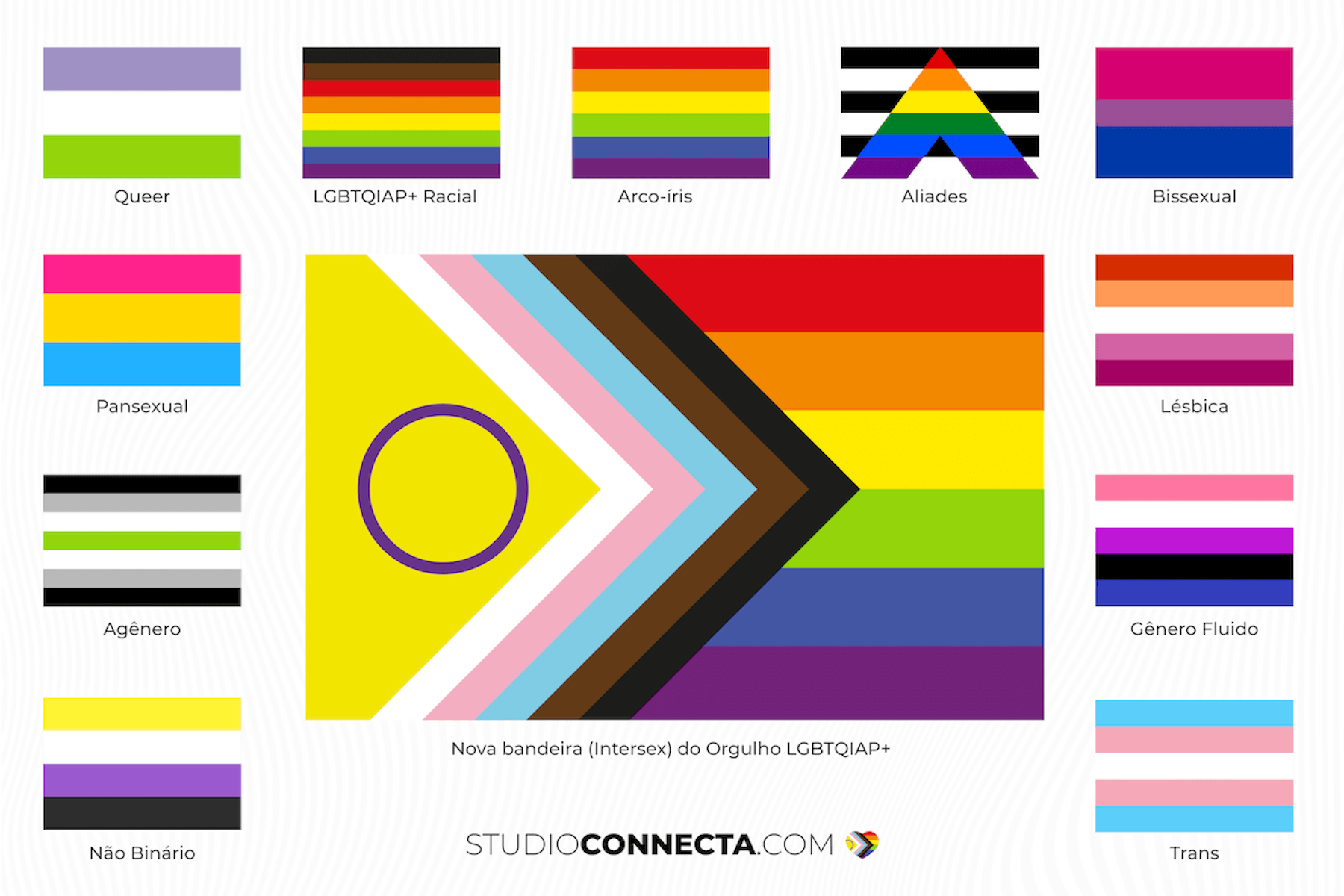 Das raízes às revoluções. A evolução da bandeira LGBTQIAP+ e tudo que ela representa.